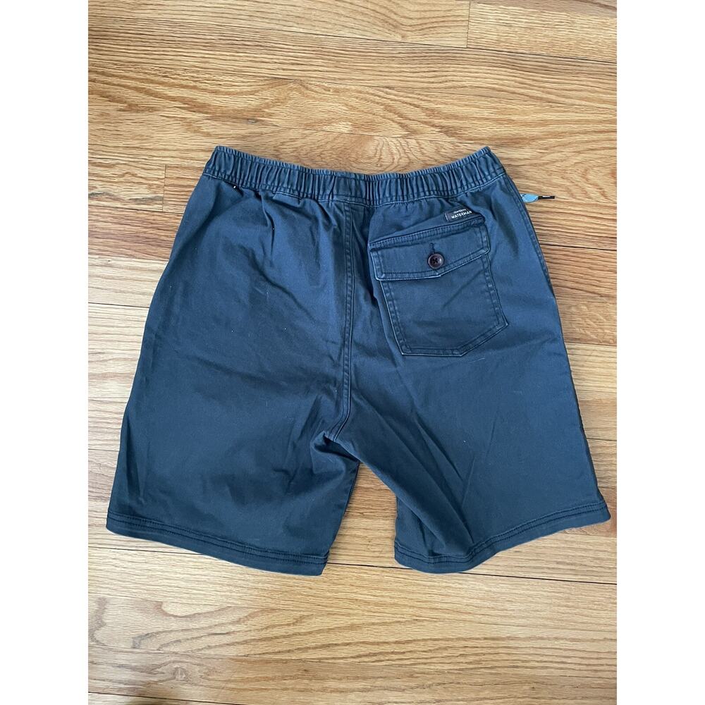 Quiksilver Waterman Cabo Elastic Waist Walk Shorts 8" Dark Blue Cotton Small - Picture 2 of 8